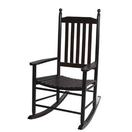 Giftmark Giftmark 3400E Adult Tall Back Rocking Chair Espresso 3400E